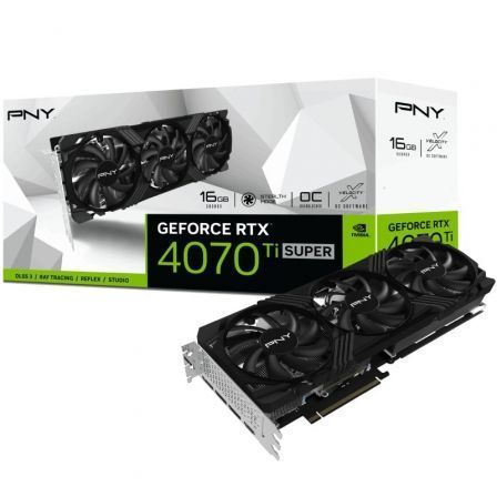 PNY GeForce RTX 4070 Ti SUPER OC VERTO 16GB GDDR6X Triple Fan PNY GeForce RTX 4070 Ti SUPER OC VERTO 16GB GDDR6X Triple Fan